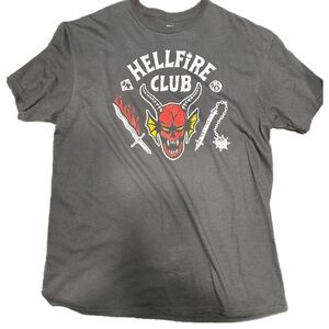 Netflix Hellfire Club Charcoal Tee